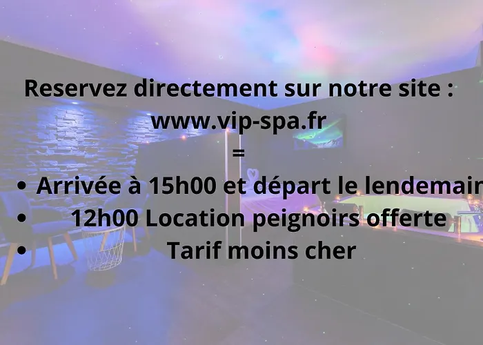 Suite Boréale 50m2 spa privatif.